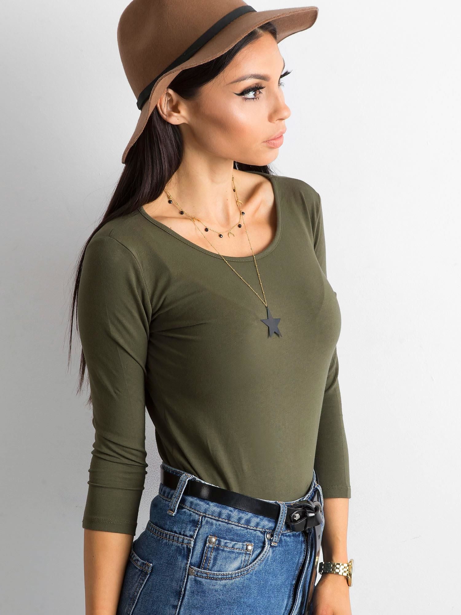 Khaki bluzka Mona
