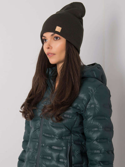 Khaki czapka beanie