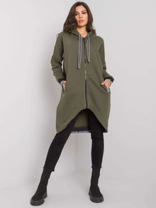 Khaki bluza damska rozpinana