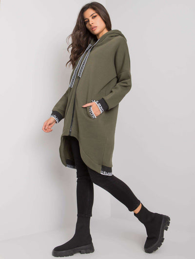 Khaki bluza damska rozpinana