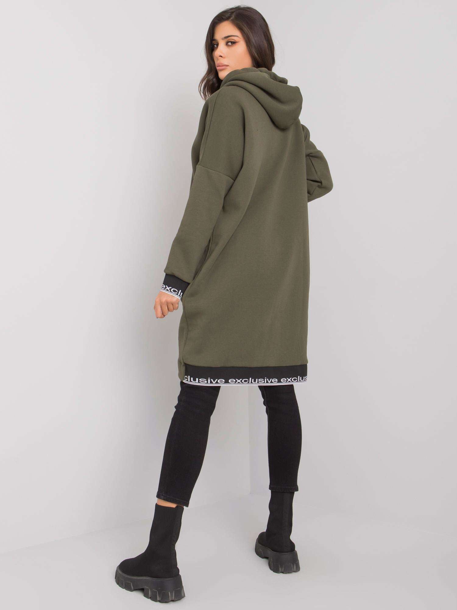 Khaki bluza damska rozpinana