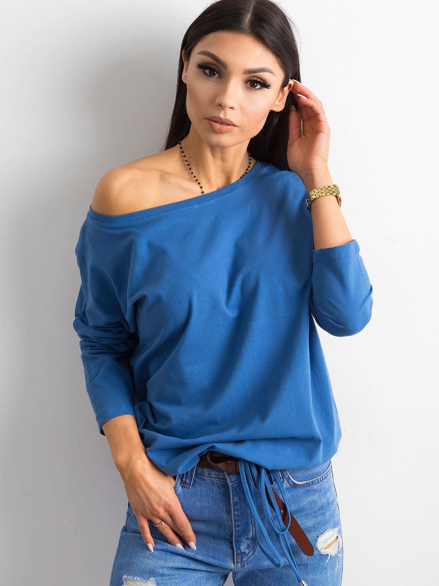 Niebieska bluzka Fiona