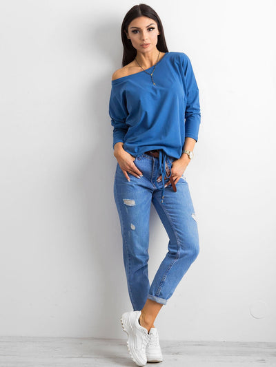 Niebieska bluzka Fiona