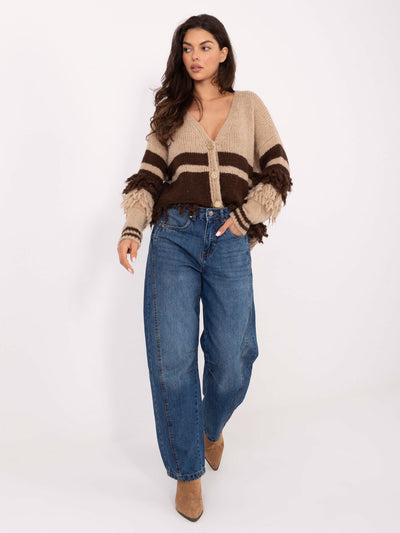 SUBLEVEL Niebieskie damskie jeansy balloon fit