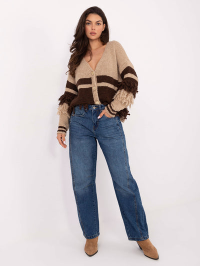 SUBLEVEL Niebieskie damskie jeansy balloon fit