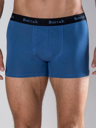 Męskie bokserki niebieskie