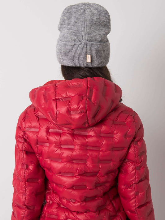 Szara damska czapka beanie