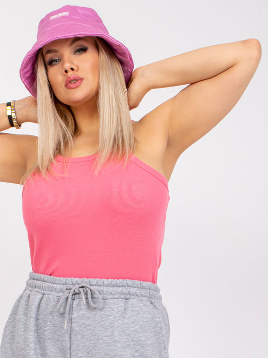 Szare melanżowe bawełniane spodnie dresowe plus size