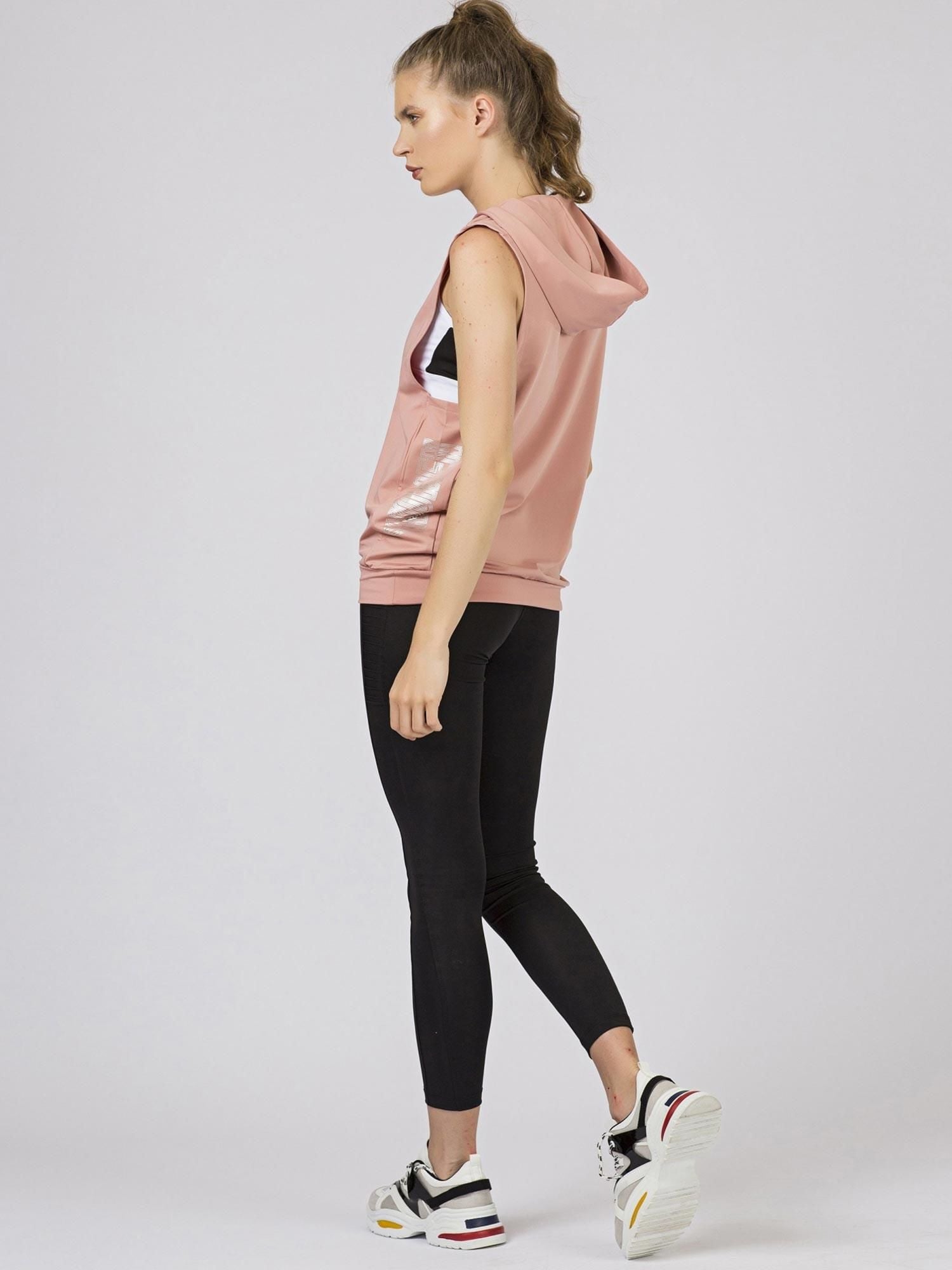 Brudnoróżowa bluza sportowa TOMMY LIFE