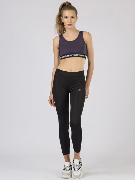 Top sportowy TOMMY LIFE fioletowy