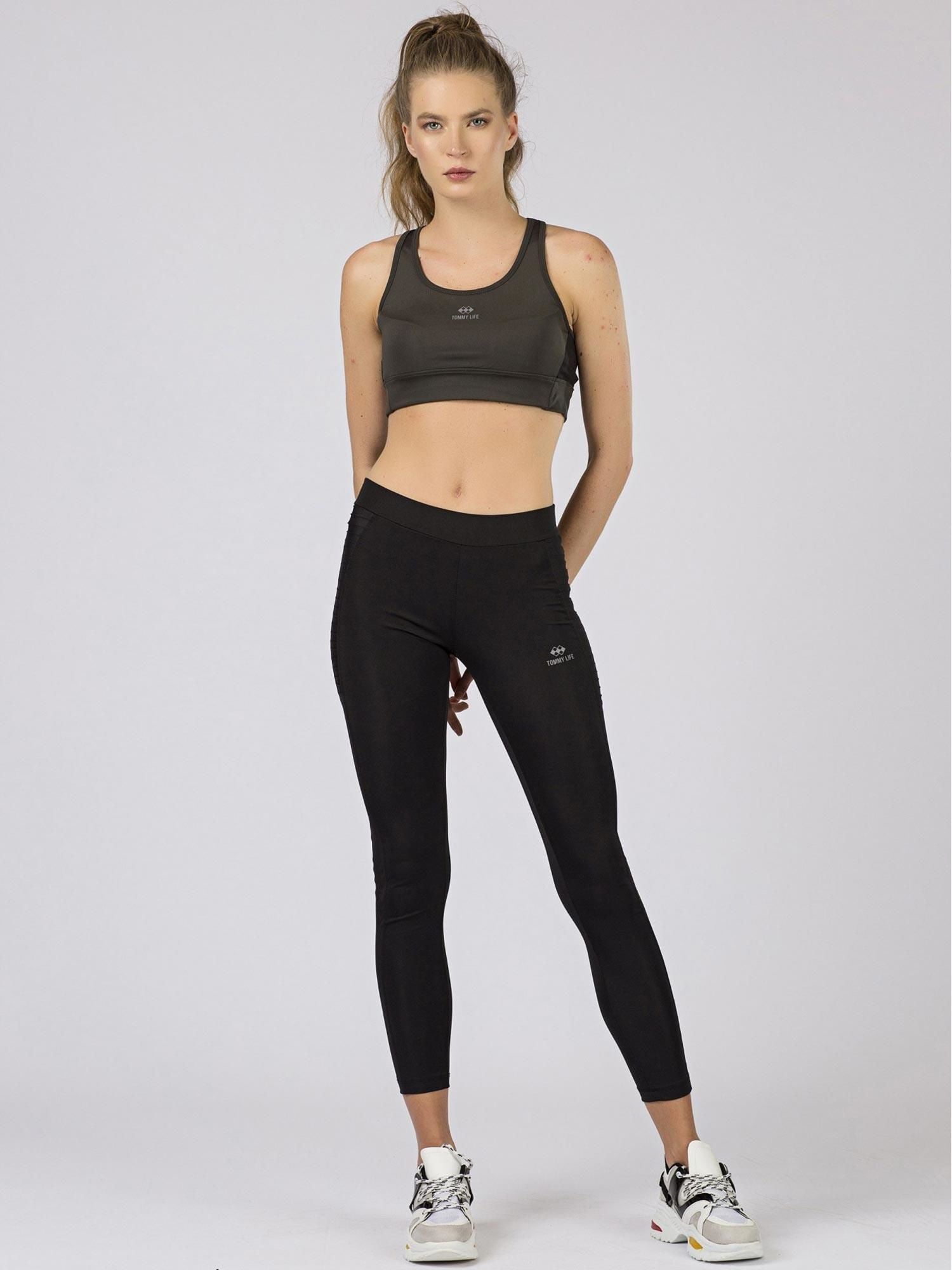 Top sportowy khaki TOMMY LIFE