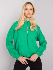 Zielona bluza rozpinana