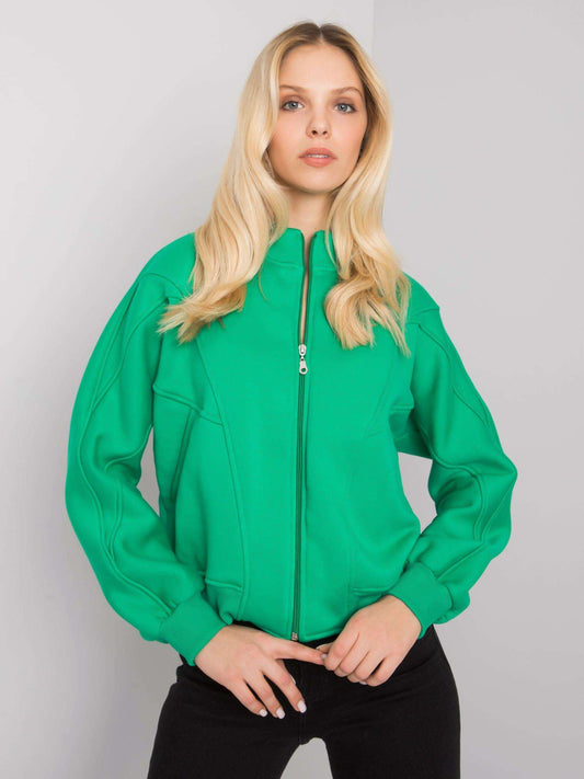 Zielona bluza rozpinana