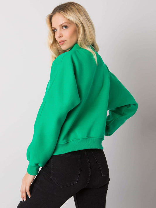 Zielona bluza rozpinana